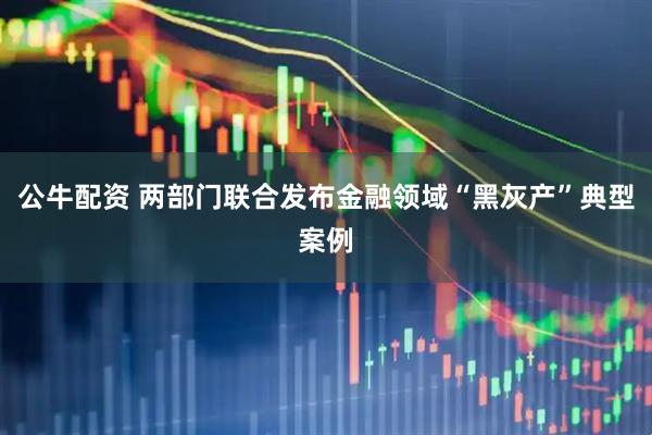 公牛配资 两部门联合发布金融领域“黑灰产”典型案例